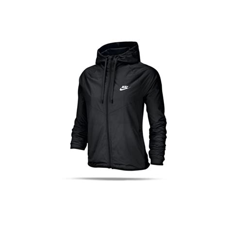 nike full zip jacke damen schwarz weiß|Womens Full Zip .